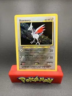 Skarmory 13/111 Holo Rare Neo Genesis Pokemon NM See Photos - Image 1