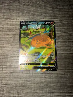 Pokemon TCG Charizard V SWSH260 Sword & Shield Promo Full Art Holo English - Image 2