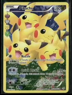 2016 Pokemon Generations: Radiant Collection Full Art Pikachu RC29/RC32 HP - Image 1