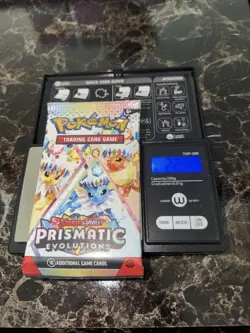 1x 22.45 Gram🔥 Prismatic Evolutions Pack! Sealed! PRE S&V Pokemon - Image 1
