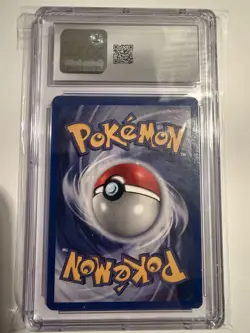 Pokemon Squirtle 093/130 Base Set 2 Regular Common 40 HP English 2000 CGC 9 - Image 2