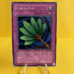 Yugioh Goblin Fan TFK-003 Parallel Secret Rare LP - Image 1