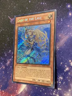 Lady of the Lake SHSP-EN084 Secret Unlimited Edition Near Mint Yugioh - Image 2