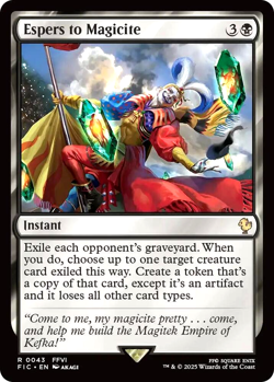 MTG Espers to Magicite 43 Rare Surge Foil Final Fantasy Commander - Image 1