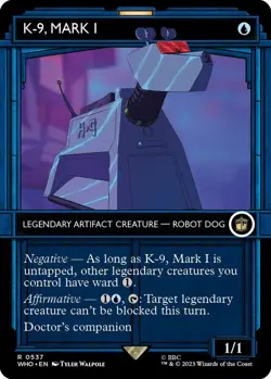 MTG K-9, Mark I 537 Rare Showcase Doctor Who - Image 1