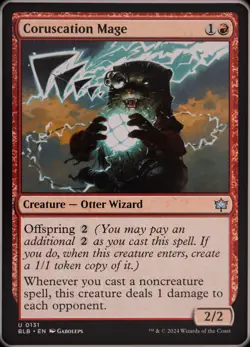 MTG - Bloomburrow - Coruscation Mage - Regular - Image 1