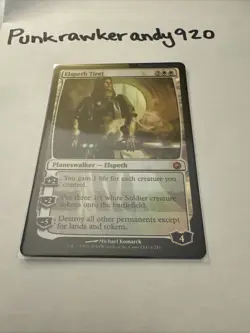 Elspeth Tirel Scars of Mirrodin Foil - Image 2