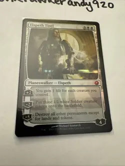 Elspeth Tirel Scars of Mirrodin Foil - Image 3