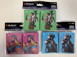 3 Magic The Gathering Matte Deck Protector Sleeves ~ 100 Standard ~ Ultra Pro ~ - Image 1