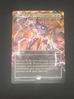Wrath of the Skies (Borderless, Regular, #325, NM) Modern Horizons 3 (MH3), MTG - Image 3
