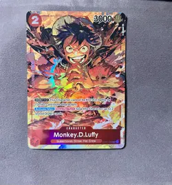 Monkey.D.Luffy OP01-024 (Parallel) SR Foil Alternate - Image 1