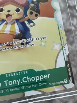 One Piece TCG Tony Tony Chopper OP09-029 Convention Promo Sealed English - Image 5
