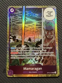 One Piece Adventure on Kami’s Island - MAMARAGAN SR OP15-078 ENGLISH CCG - Image 1