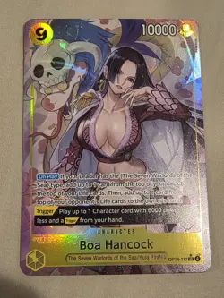 Bandai One Piece CCG Boa Hancock OP14-112 Special Holo - Image 1