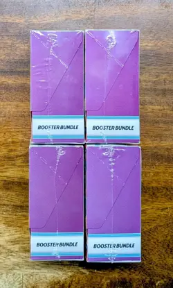 Pokemon TCG Scarlet & Violet Destined Rivals Booster Bundle Lot of 4 Sealed - Image 2