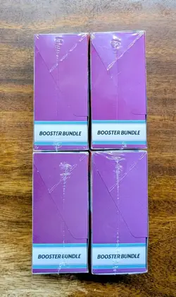 Pokemon TCG Scarlet & Violet Destined Rivals Booster Bundle Lot of 4 Sealed - Image 4