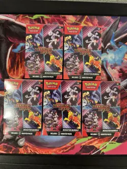POKEMON TCG SCARLET & VIOLET DESTINED RIVALS BOOSTER BUNDLE LOT OF 5 SEALED 🔥 - Image 1