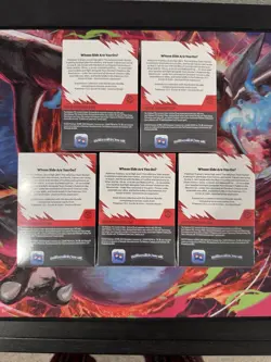 POKEMON TCG SCARLET & VIOLET DESTINED RIVALS BOOSTER BUNDLE LOT OF 5 SEALED 🔥 - Image 2