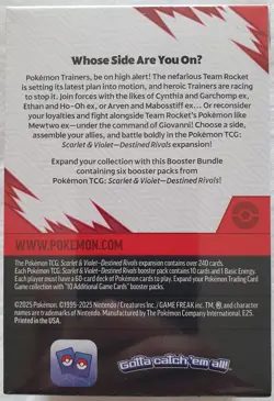 POKEMON DESTINED RIVALS - BOOSTER BUNDLE - SCARLET & VIOLET - Pokemon - Image 2