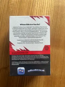 Pokemon TCG Destined Rivals Booster Bundle (6 Packs) New and Sealed - Image 2