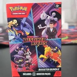 Pokemon TCG Destined Rivals Booster Bundle (6 Packs) | Brand New & Sealed | ✨ x6 - Image 1