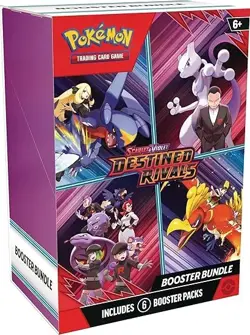 Pokemon TCG: Scarlet & Violet—Destined Rivals Booster Bundle (6 Booster Packs) - Image 1