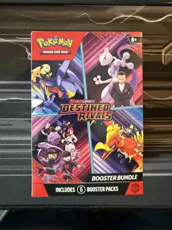 Pokemon TCG Destined Rivals Booster Bundle 6 Booster packs|NEW & SEALED✅ - Image 1