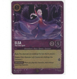 Elsa - The Fifth Spirit 6 Disney Lorcana Promo Cards Holo - Image 1