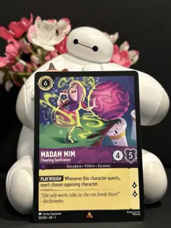 Disney Lorcana - Madam Mim, Cheating Spellcaster - Archazia's Island - NM - Image 1
