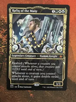 MTG Rafiq Of The Many Mythic Rare #250 Alternate Art- Shards Of Alara - NM - Image 1