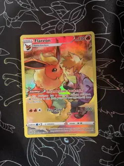 Flareon TG01/TG30 Swsh09: Brilliant Stars Trainer Gallery Holo Pokemon Card - Image 1