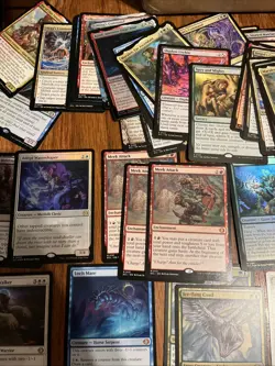 Magic The Gathering Bulk Cards Lot 100+ Rares Mixed Sets ONLY RARES - Image 3