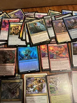 Magic The Gathering Bulk Cards Lot 100+ Rares Mixed Sets ONLY RARES - Image 4