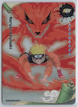 Naruto Uzumaki NRSA01-SSR-019L3 Naruto Kayou Card (ENGLISH) - Image 1