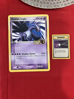 Pokemon TCG Shadow Lugia Pokemon XD Jumbo Promo Card - Image 1