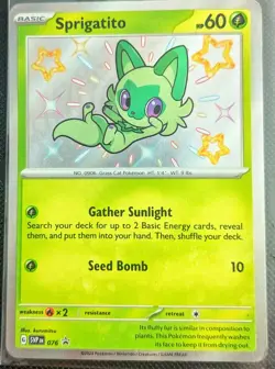Sprigatito Promo Sv Scarlet & Violet Promo Cards 076 Lp - Image 1