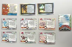 Vintage Topps Pokemon Cards Lot Of 10 Meowth Pinsir Horsea Seadra Weezing - Image 2