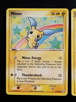 (LP-GD) Minun & Plusle 67/101 69/101 2004 EX Hidden Legends Pokemon Cards - Image 2