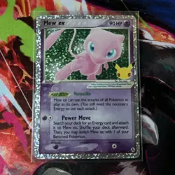 Mew ex 88/92 - Celebrations Classic Collection Pokemon Card - Image 2