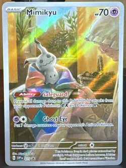 Pokemon Pokemon TCG Mimikyu 075 Sv: Scarlet & Violet Black Star Promo Holo Card - Image 1