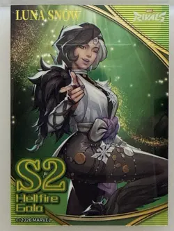 Marvel Rivals Luna Snow Hellfire Gala Limited Edition Card Marvel 2026 23/50 - Image 1