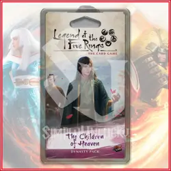 LEGEND OF THE FIVE RINGS CARD GAME: The Children of Heaven Dynasty Pack - Image 1