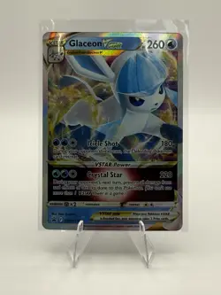 Pokemon Glaceon VSTAR Full Art Holo Promo Card SWSH197 Sword & Shield - Image 1