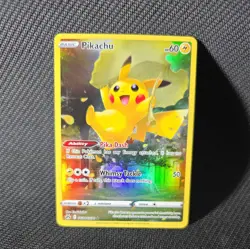Pokemon Pikachu TCG Holo Ultra Rare Card GG30/GG70 Crown Zenith Near Mint. 🔥 - Image 1
