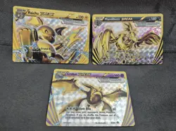 3 card Lot Pokemon Raichu Mandibuzz Crobat BREAK Breakthrough Holo - Image 1