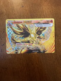 Pokemon BREAK Card Set Arcanine, Delphox, Mandibuzz, Machamp, Crobat - Played - Image 4