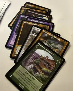 Lot Of (195) Shadowfist CCG Collectible Cards 1995 1996 ARTWORK - Image 3