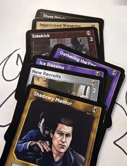 Lot Of (195) Shadowfist CCG Collectible Cards 1995 1996 ARTWORK - Image 5