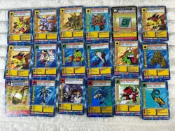 Digimon Digital Monsters Vintage Card Tcg Lot 30+ Cards Holo Non Holo 1999 Rare - Image 2