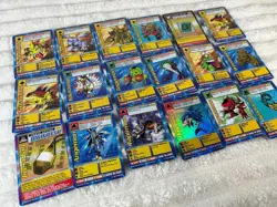 Digimon Digital Monsters Vintage Card Tcg Lot 30+ Cards Holo Non Holo 1999 Rare - Image 4